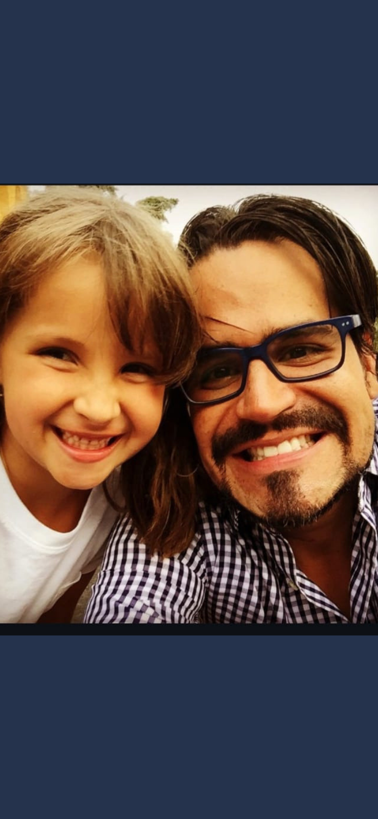 Recuerdo familiar en selfie